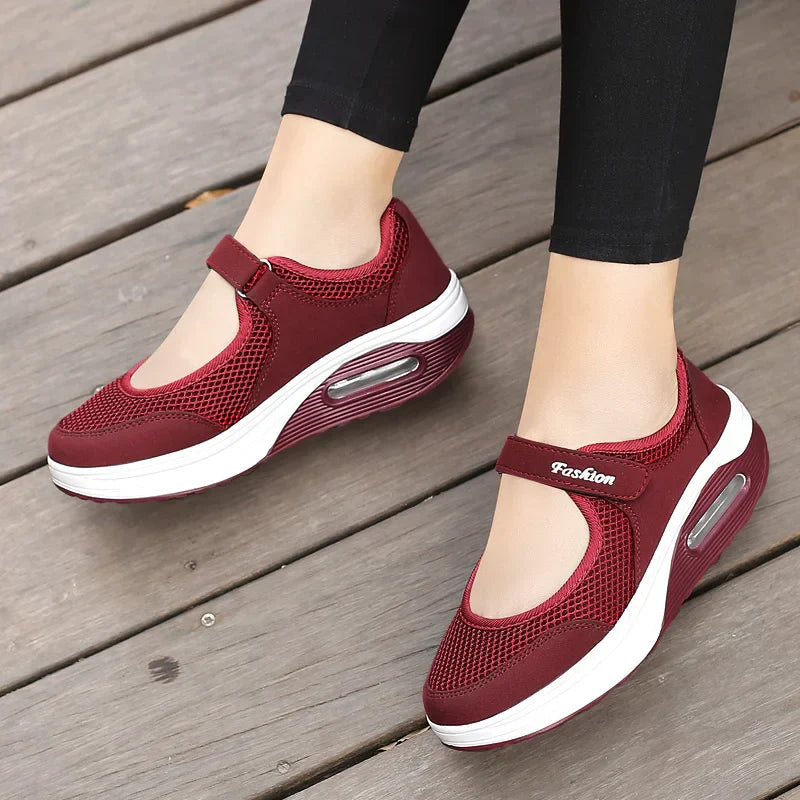 Zapatillas ortopédicas originales harajuku para mujer.