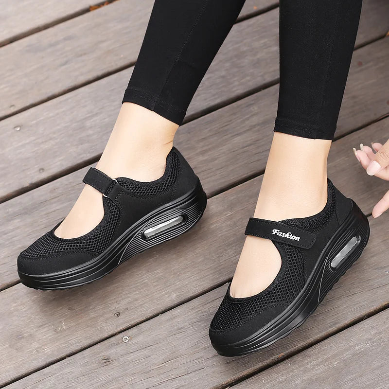 Zapatillas ortopédicas originales harajuku para mujer.