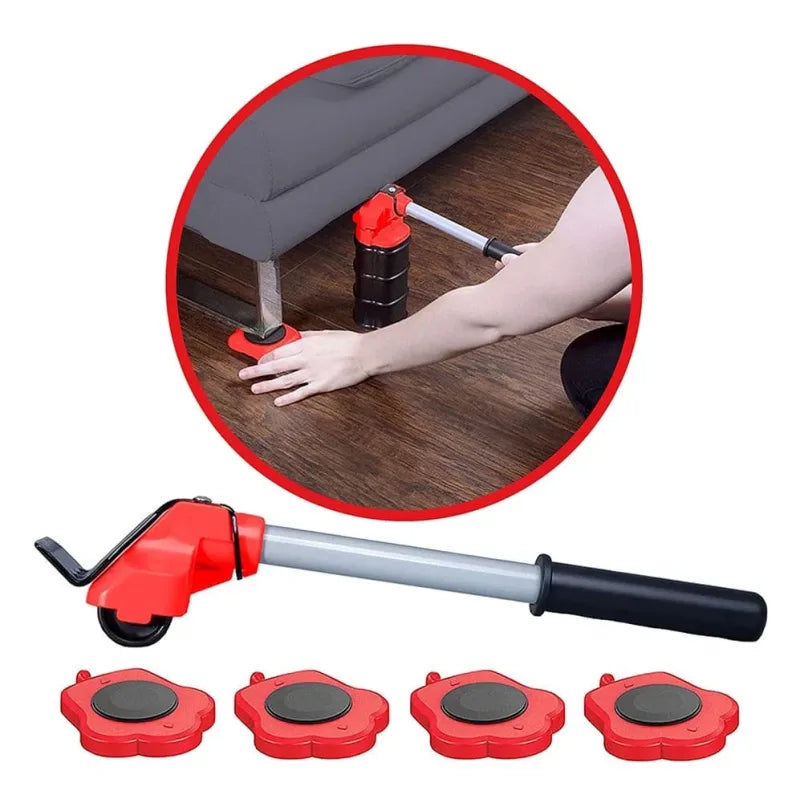 Kit de herramientas de elevación para transporte de muebles