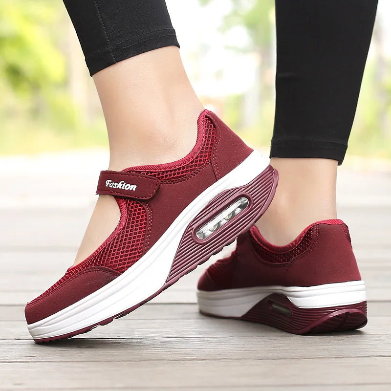 Zapatillas ortopédicas originales harajuku para mujer.